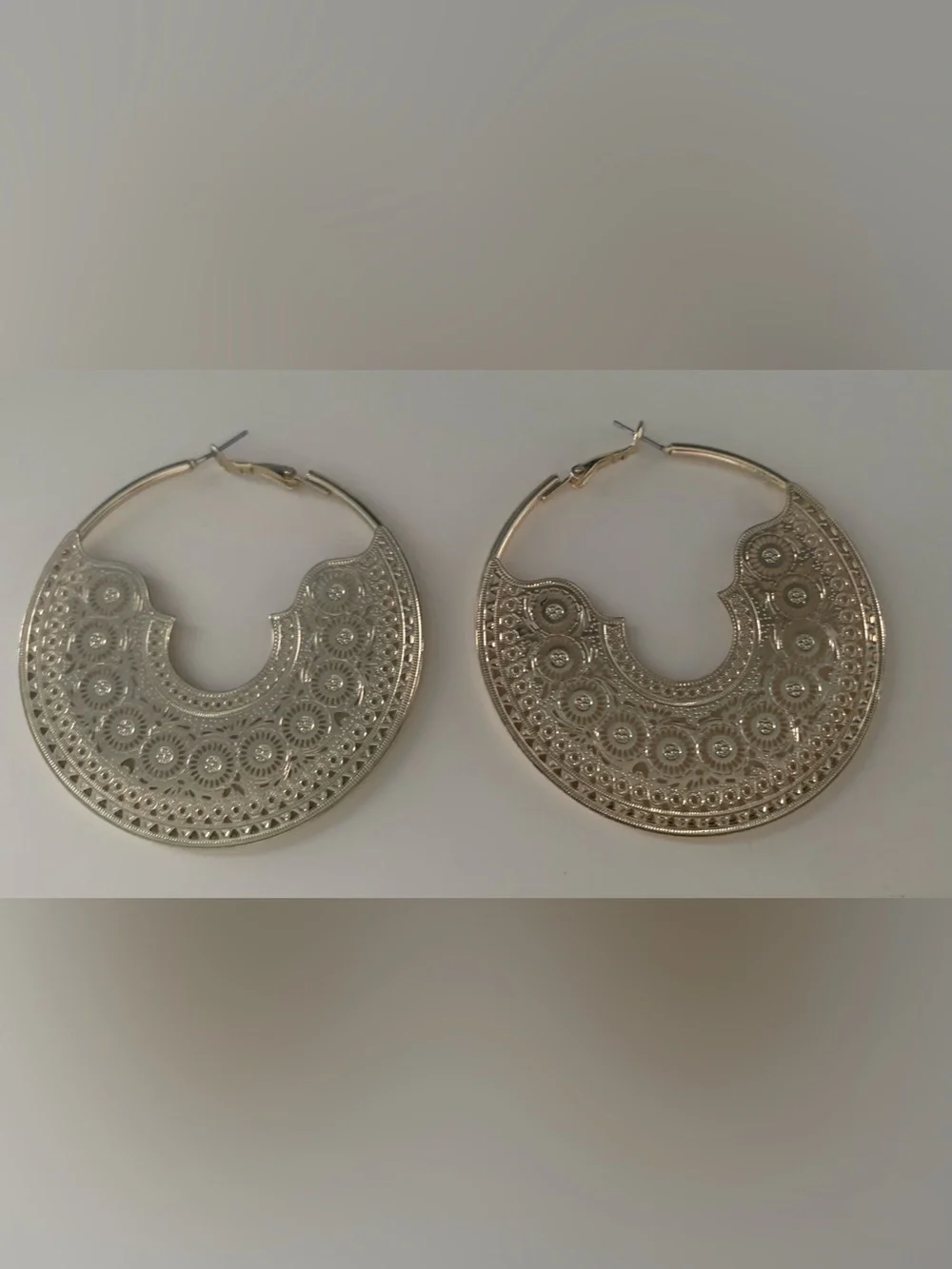 Gold Hoop Earrings